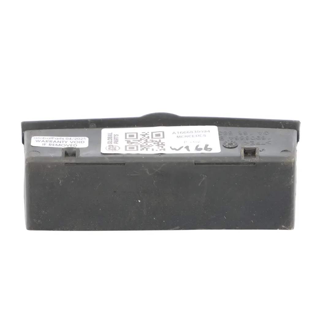 Inserto Console Centrale Vassoio Portaoggetti per Mercedes ML W166 con numero di parte A1666830994 Mercedes ML W166 Inserto Console Centrale Vassoio Portaoggetti - SKU A1666830994 - Numero di parte A1666830994
