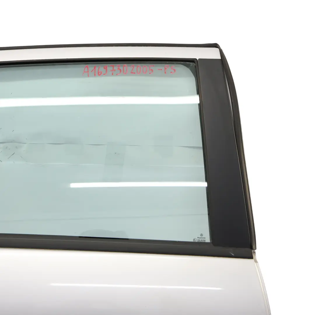 Mercedes W169 Door Rear Right O/S Polar Silver Metallic - 761 - SKU A1697302005-PS - Part number A1697302005