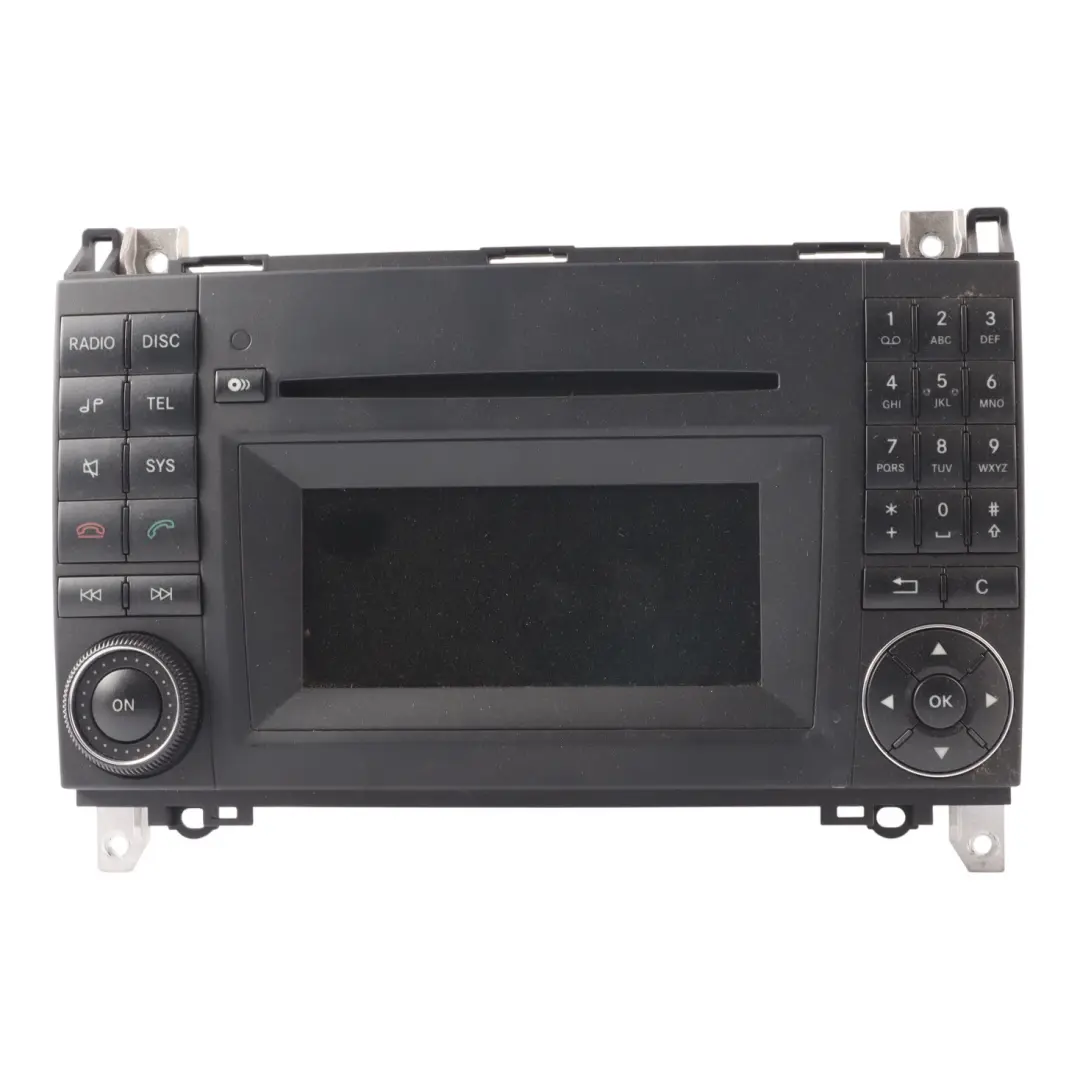 Player Radio Stereo Head Unit to Mercedes W169 W245 CD with Part number A1698705594 Mercedes W169 W245 CD Player Radio Stereo Head Unit - SKU A1698705594 - Part number A1698705594