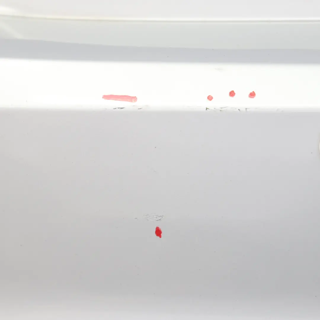 Bumper Trim Panel Parktronic Polar Silver Metallic - 761 to Mercedes W169 Rear with Part number A1698856625 Mercedes W169 Rear Bumper Trim Panel Parktronic Polar Silver Metallic - 761 - SKU A1698856625-PLS - Part number A1698856625