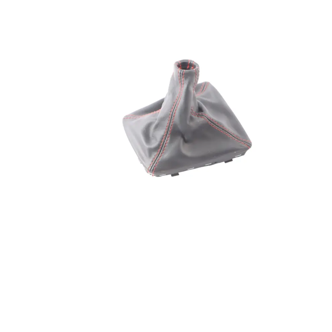 Knob Shifter Black Leather Red Accents 6 Speed to Mercedes C117 Gear with Part number A1763641810 Mercedes C117 Gear Knob Shifter Black Leather Red Accents 6 Speed - SKU A1763641810-1 - Part number A1763641810