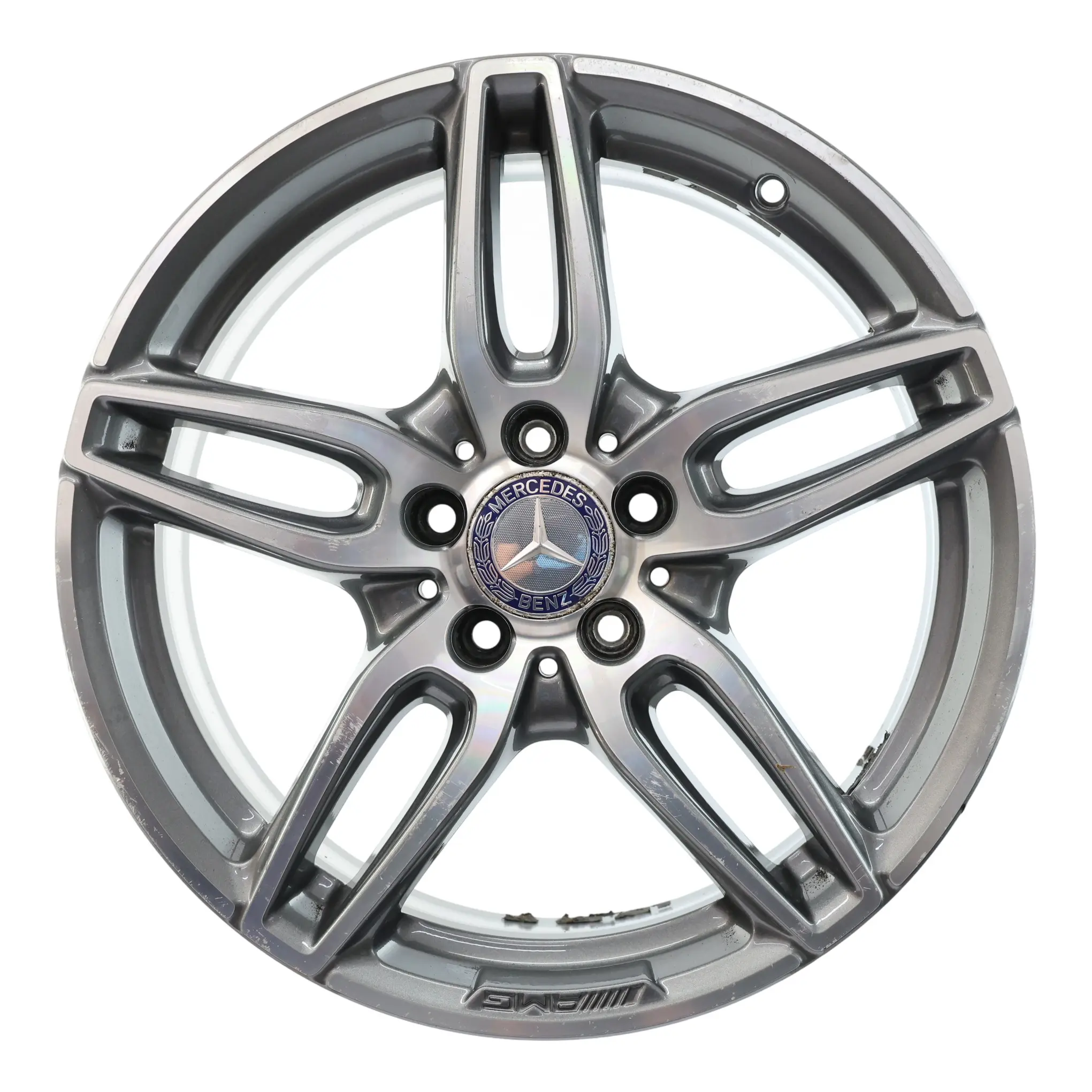 Mercedes W176 AMG Alloy Wheel Rim 18" ET:52 7,5J 5 Double Spoke A1764010700