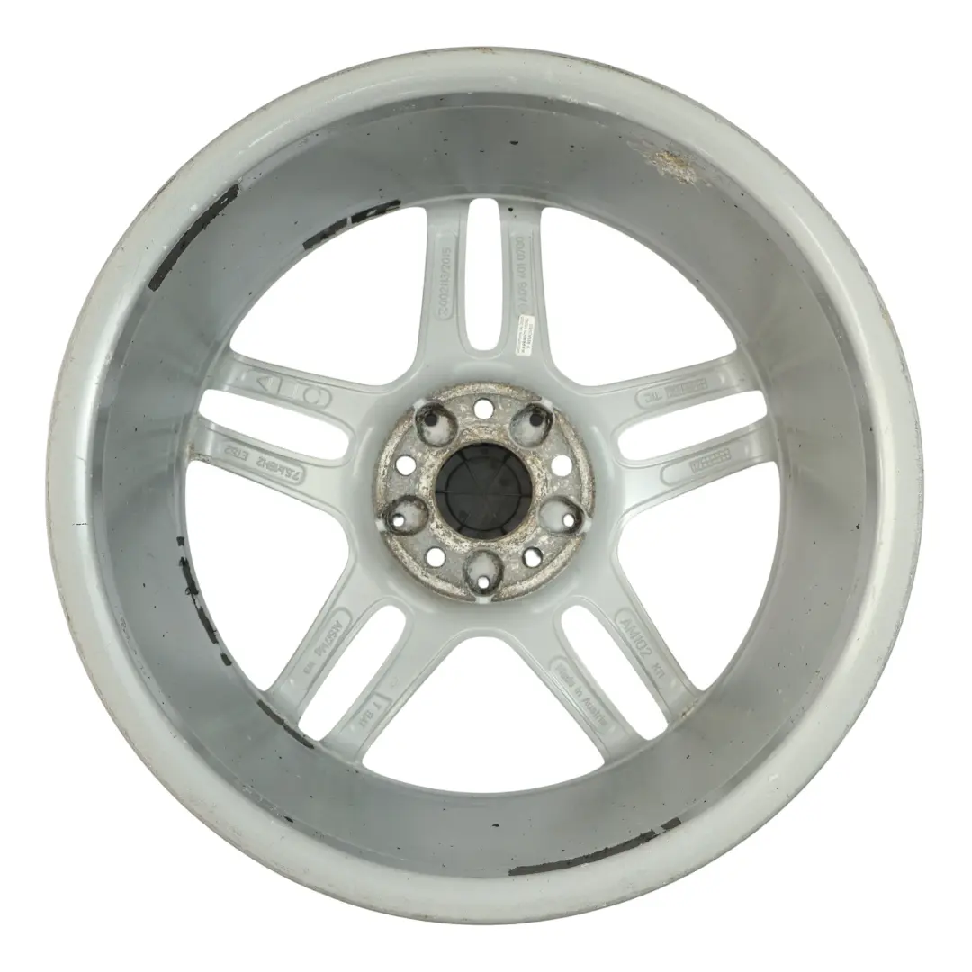 Leicht metall felge AMG 18" ET:52 7,5J 5 Doppelspeiche für Mercedes W176 mit Teilenummer A1764010700 Mercedes W176 Leicht metall felge AMG 18" ET:52 7,5J 5 Doppelspeiche - SKU A1764010700-2 - Teilenummer A1764010700