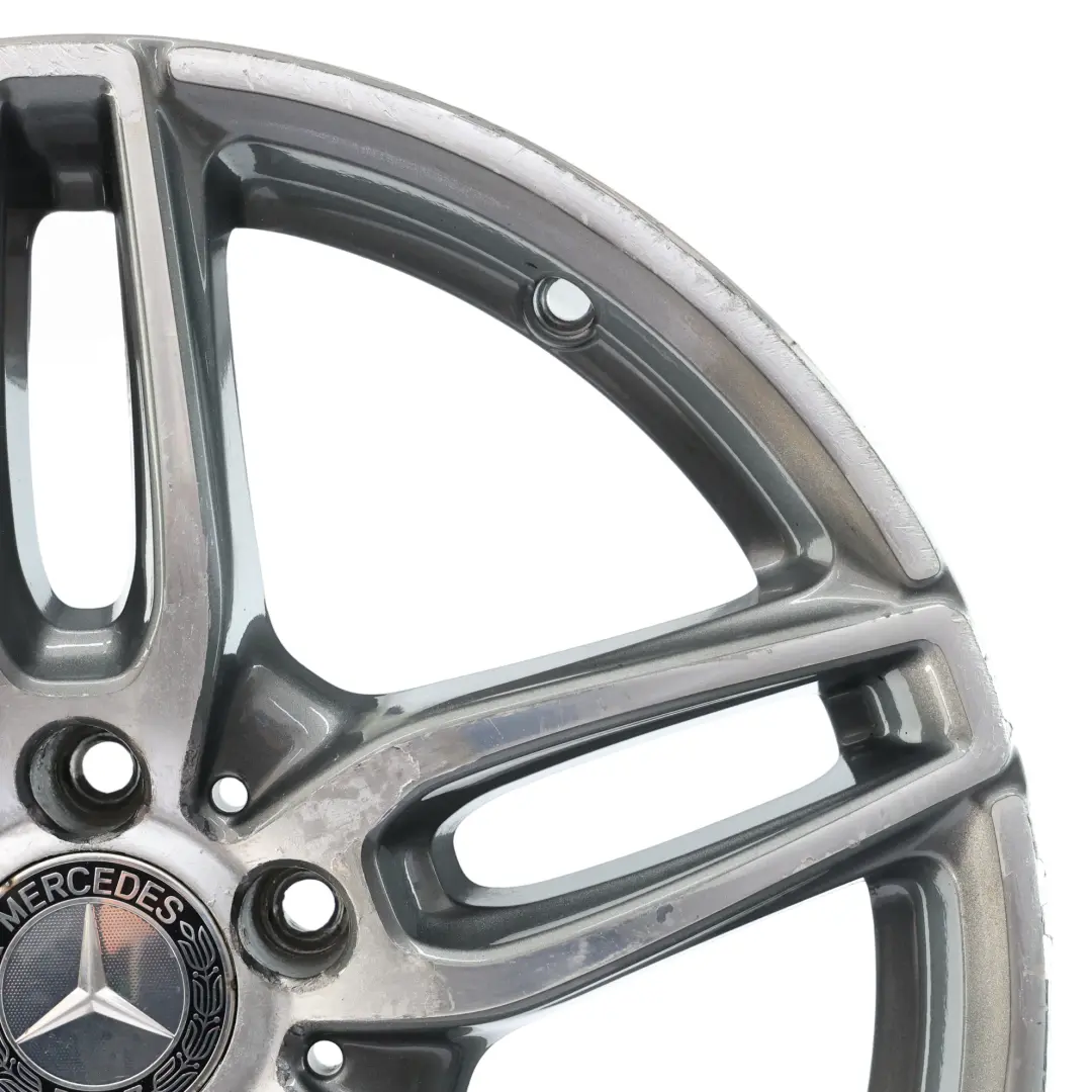 Mercedes W176 Llanta de aleación AMG 18" ET:52 7,5J 5 Radios dobles - SKU A1764010700-2 - Número de pieza A1764010700