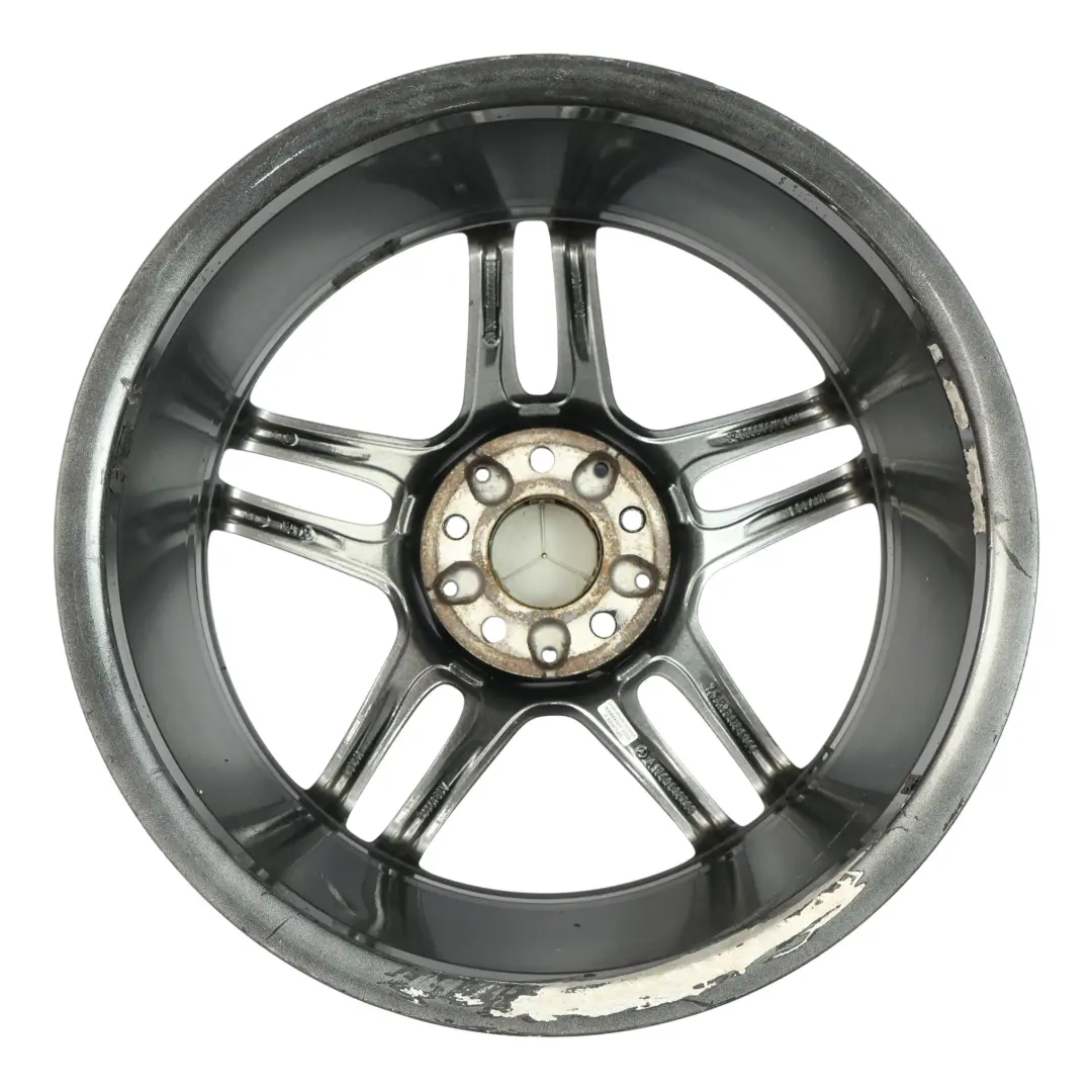 Alloy Wheel Rim AMG 18" ET:52 7,5J 5 Double Spoke to Mercedes W176 with Part number A1764010700 Mercedes W176 Alloy Wheel Rim AMG 18" ET:52 7,5J 5 Double Spoke - SKU A1764010700-3 - Part number A1764010700