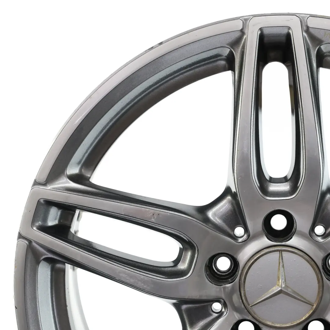 Mercedes W176 Alloy Wheel Rim AMG 18" ET:52 7,5J 5 Double Spoke - SKU A1764010700-3 - Part number A1764010700