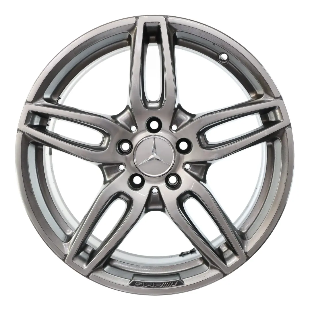 Alloy Wheel Rim 18" ET:52 7,5J 5 Double Spoke to Mercedes W176 AMG with Part number A1764010700 Mercedes W176 AMG Alloy Wheel Rim 18" ET:52 7,5J 5 Double Spoke - SKU A1764010700-4 - Part number A1764010700