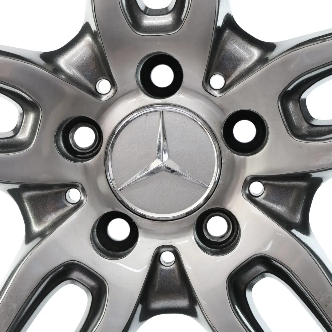 Mercedes W176 AMG Alloy Wheel Rim 18" ET:52 7,5J 5 Double Spoke - SKU A1764010700-4 - Part number A1764010700