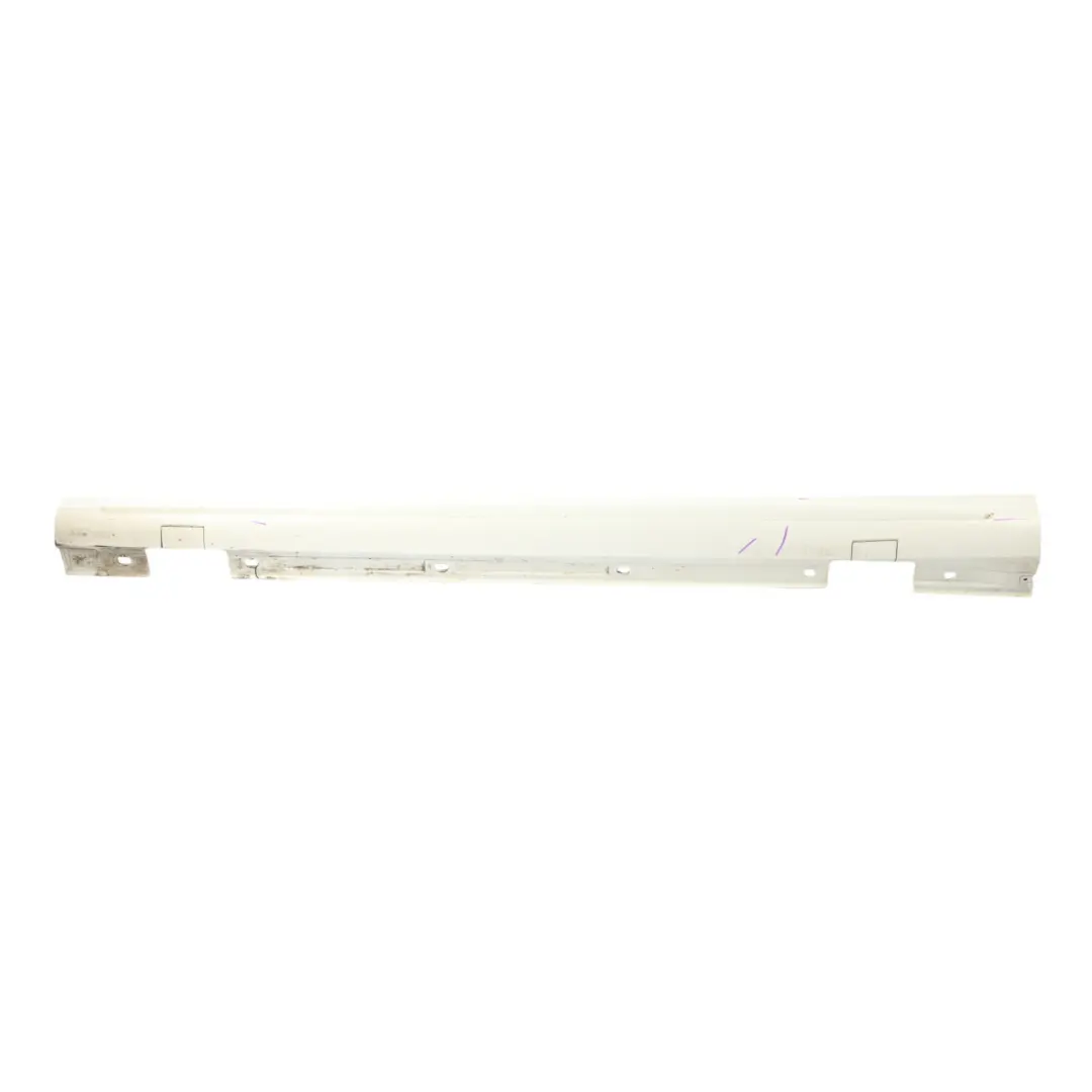 Side Skirt AMG Left N/S Door Sill Cover W246 Calcite White - 650 to Mercedes W176 with Part number A1766980054 Mercedes W176 Side Skirt AMG Left N/S Door Sill Cover W246 Calcite White - 650 - SKU A1766980054-CW2 - Part number A1766980054