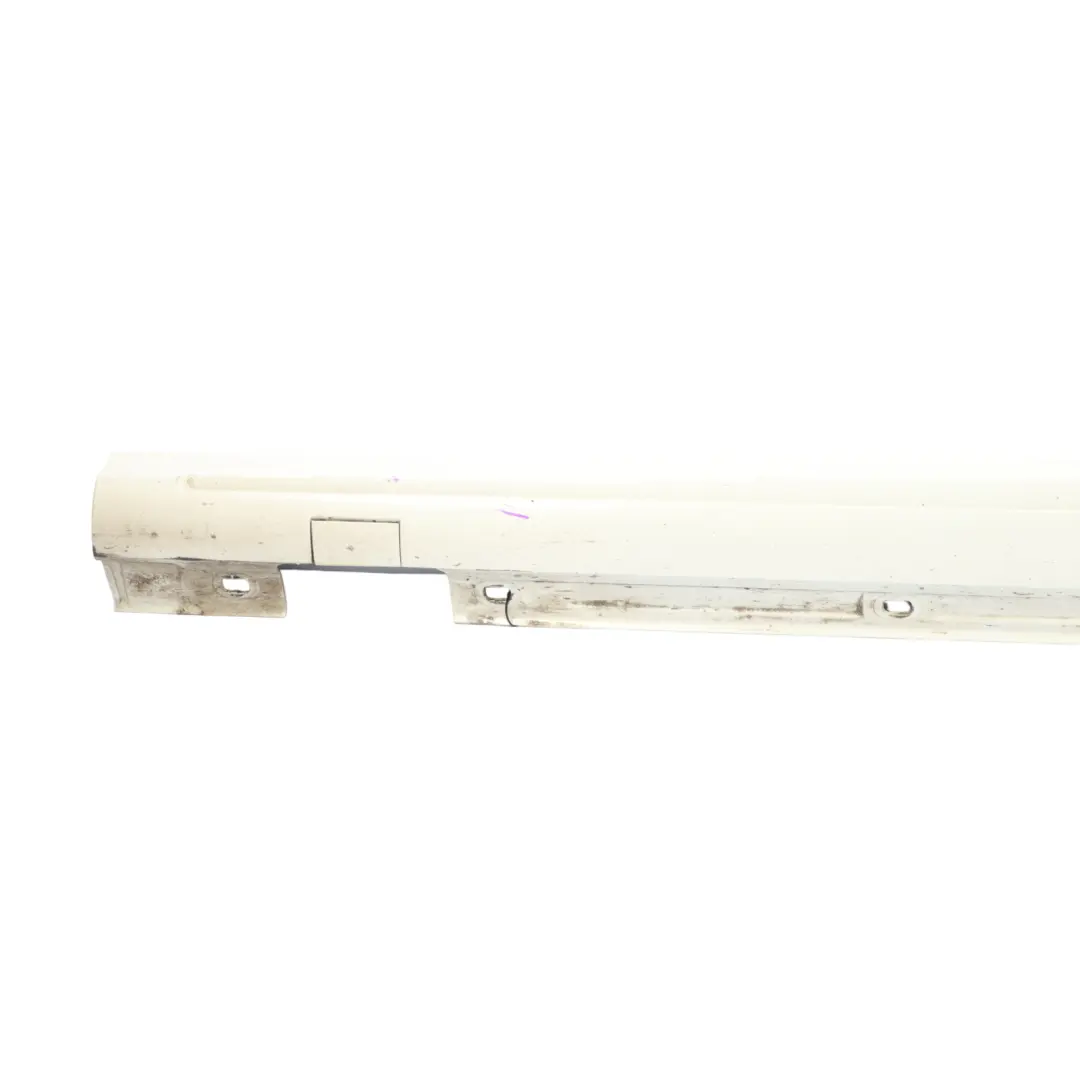 Side Skirt AMG Left N/S Door Sill Cover W246 Calcite White - 650 to Mercedes W176 with Part number A1766980054 Mercedes W176 Side Skirt AMG Left N/S Door Sill Cover W246 Calcite White - 650 - SKU A1766980054-CW2 - Part number A1766980054