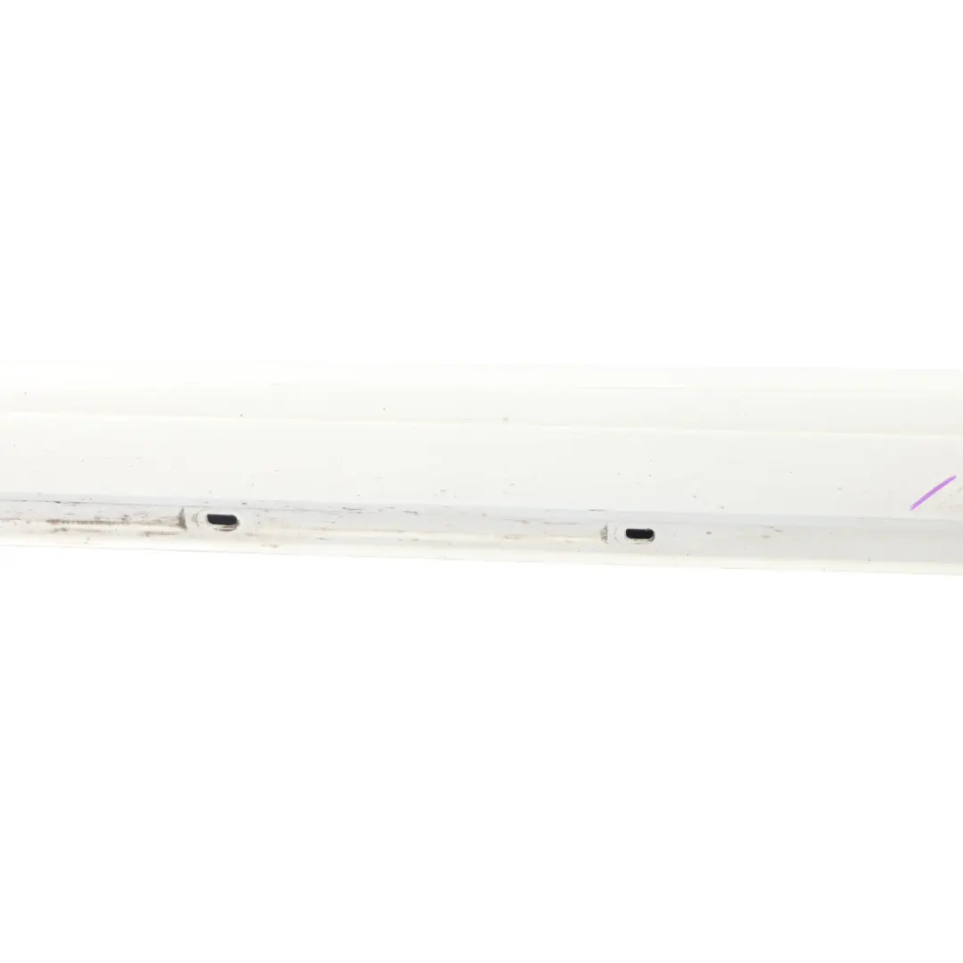 Side Skirt AMG Left N/S Door Sill Cover W246 Calcite White - 650 to Mercedes W176 with Part number A1766980054 Mercedes W176 Side Skirt AMG Left N/S Door Sill Cover W246 Calcite White - 650 - SKU A1766980054-CW2 - Part number A1766980054