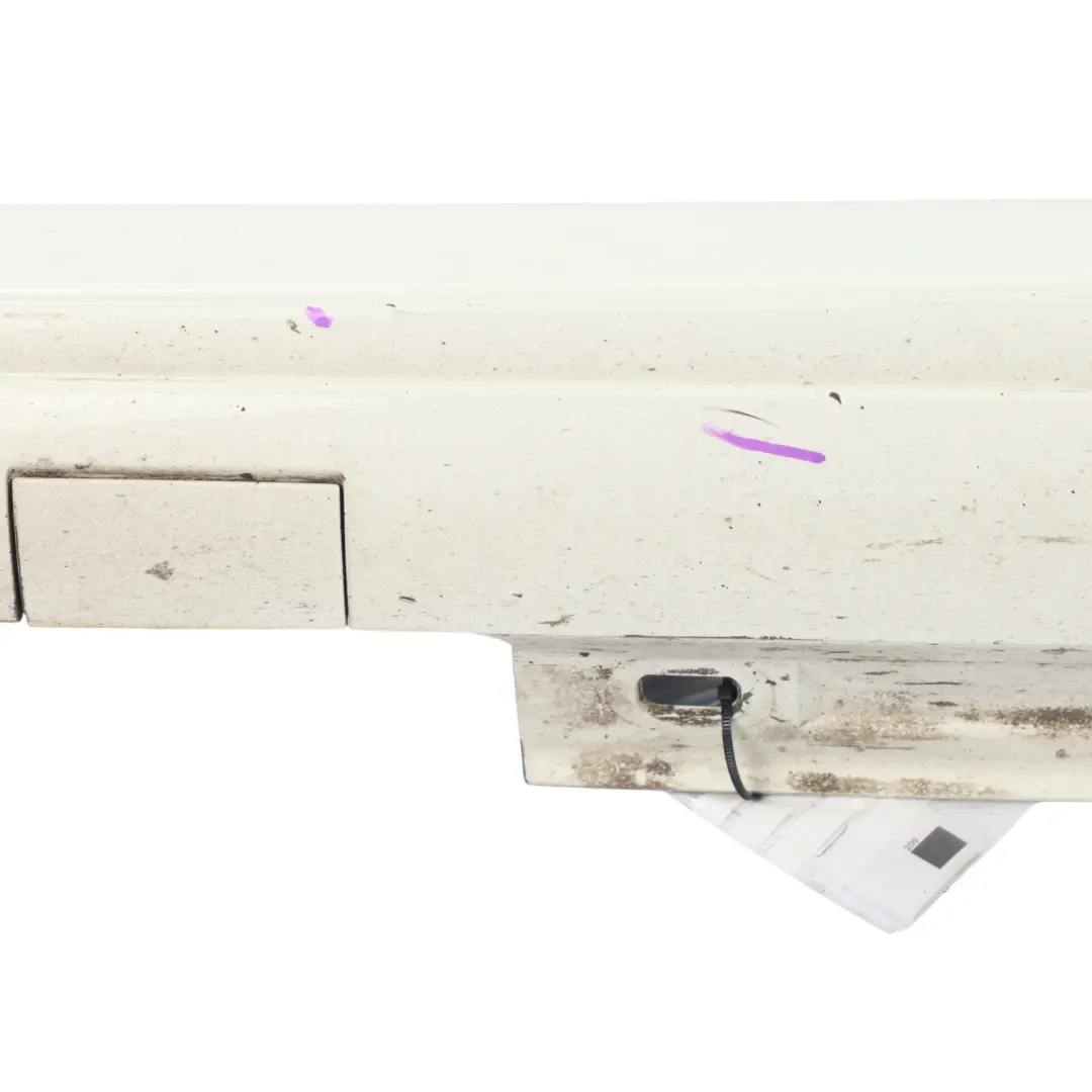 Side Skirt AMG Left N/S Door Sill Cover W246 Calcite White - 650 to Mercedes W176 with Part number A1766980054 Mercedes W176 Side Skirt AMG Left N/S Door Sill Cover W246 Calcite White - 650 - SKU A1766980054-CW2 - Part number A1766980054