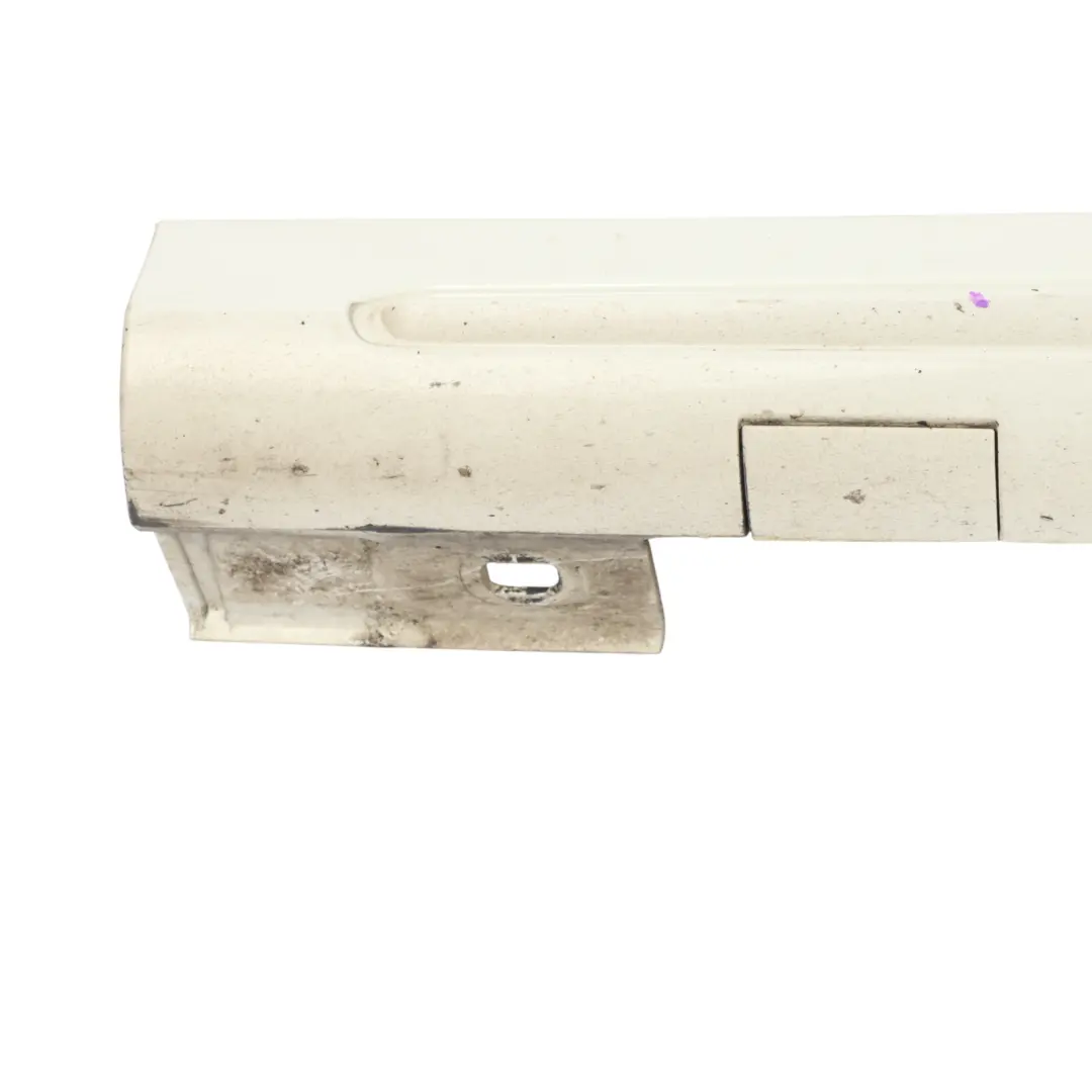 Side Skirt AMG Left N/S Door Sill Cover W246 Calcite White - 650 to Mercedes W176 with Part number A1766980054 Mercedes W176 Side Skirt AMG Left N/S Door Sill Cover W246 Calcite White - 650 - SKU A1766980054-CW2 - Part number A1766980054