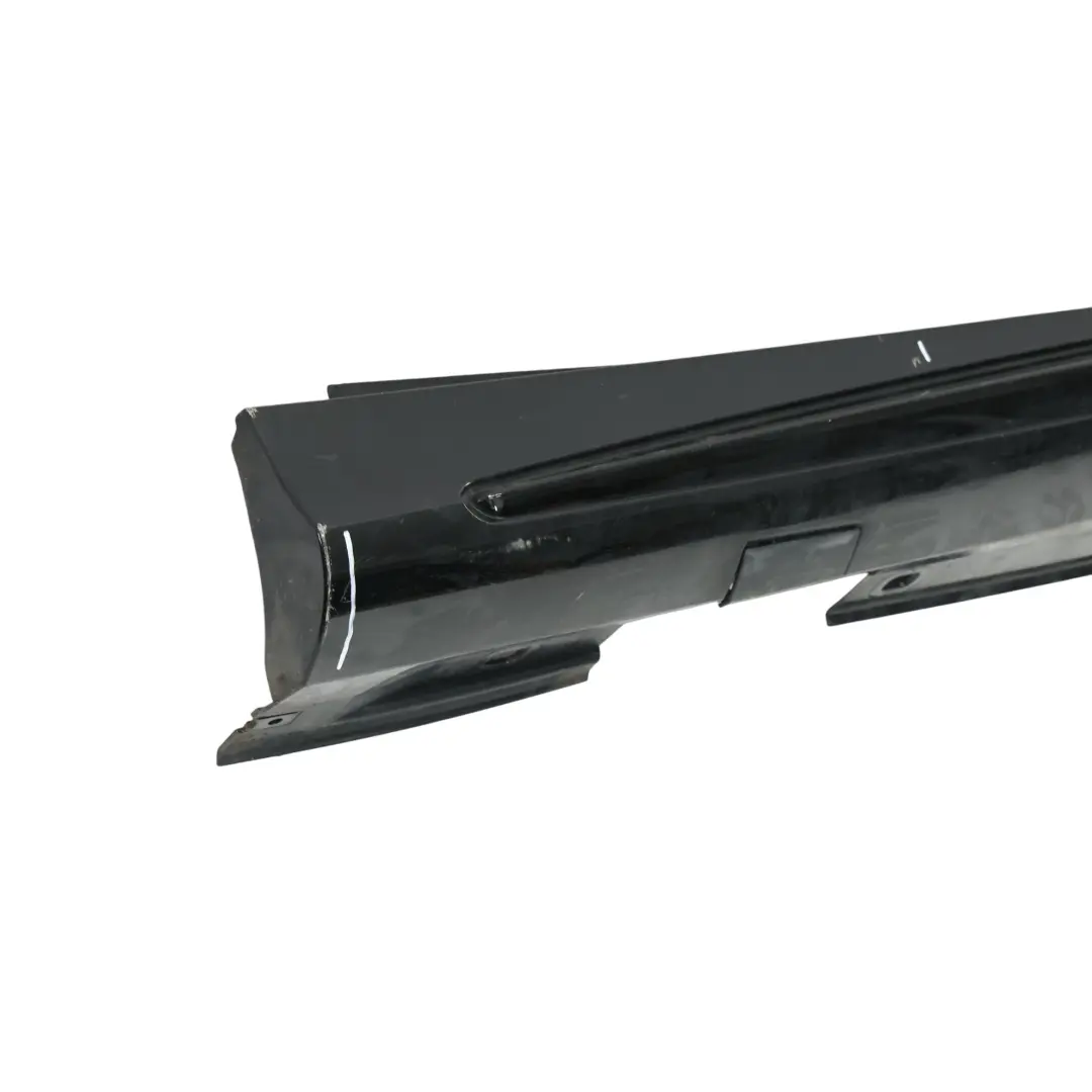 Side Skirt AMG Right O/S Door Sill Cover W246 Cosmic Black - 191 to Mercedes W176 with Part number A1766980154 Mercedes W176 Side Skirt AMG Right O/S Door Sill Cover W246 Cosmic Black - 191 - SKU A1766980154-KB1 - Part number A1766980154