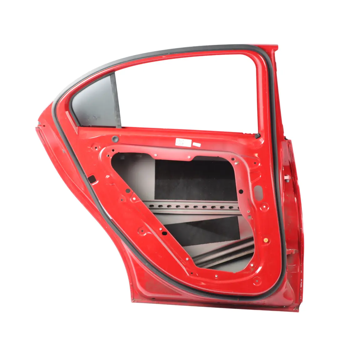 Door Rear Left N/S A-Class Jupiter Red - 589 to Mercedes W176 with Part number A1767300105 Mercedes W176 Door Rear Left N/S A-Class Jupiter Red - 589 - SKU A1767300105-JUR - Part number A1767300105