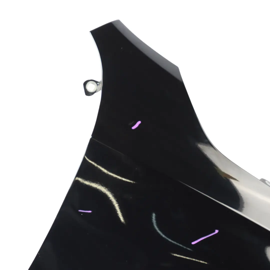 Mercedes W176 Wing Fender Panel Front Right O/S Side Trim Kosmos Black - 191 - SKU A1768810201-KB - Part number A1768810201