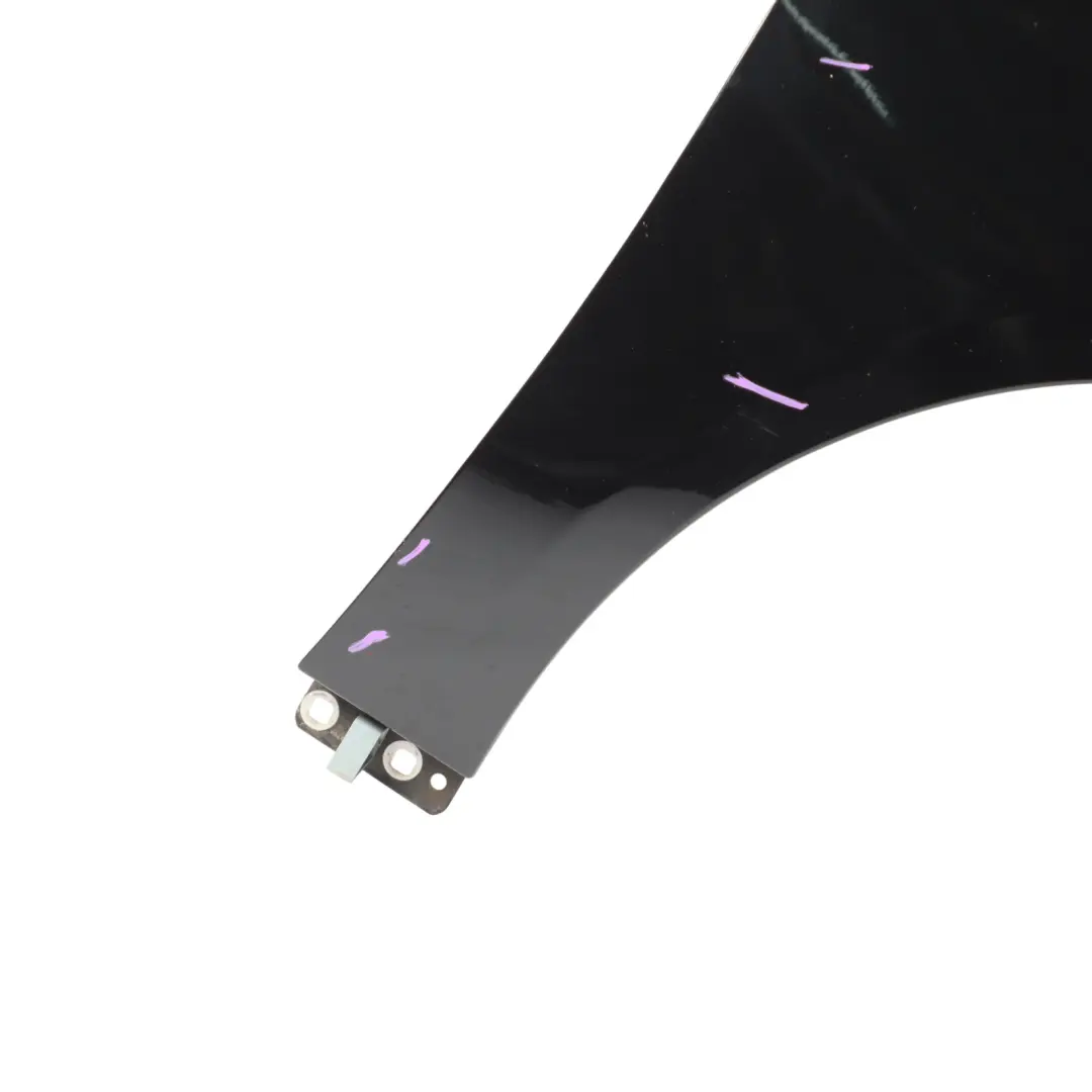 Mercedes W176 Wing Fender Panel Front Right O/S Side Trim Kosmos Black - 191 - SKU A1768810201-KB - Part number A1768810201