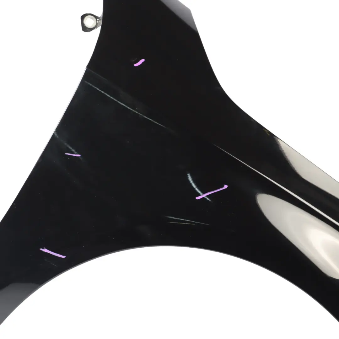 Mercedes W176 Wing Fender Panel Front Right O/S Side Trim Kosmos Black - 191 - SKU A1768810201-KB - Part number A1768810201