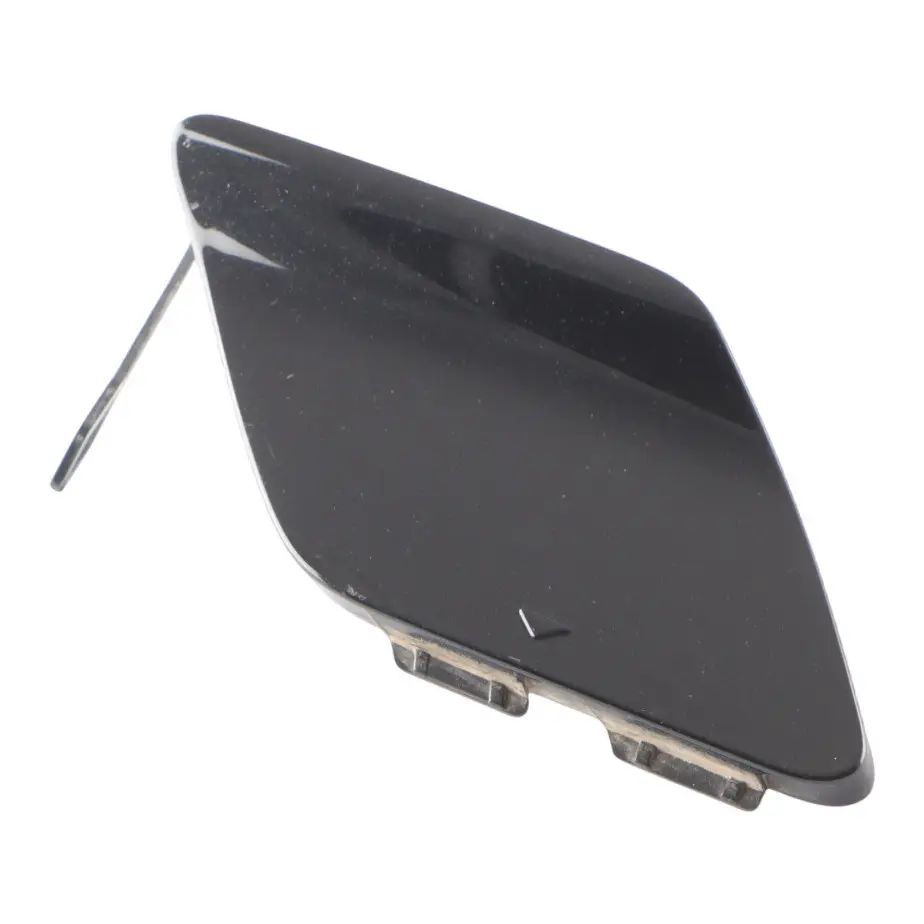 Front Bumper Tow Eye Hook Cover Kosmos Black - 191 to Mercedes W176 with Part number A1768851022 Mercedes W176 Front Bumper Tow Eye Hook Cover Kosmos Black - 191 - SKU A1768851022-KB - Part number A1768851022