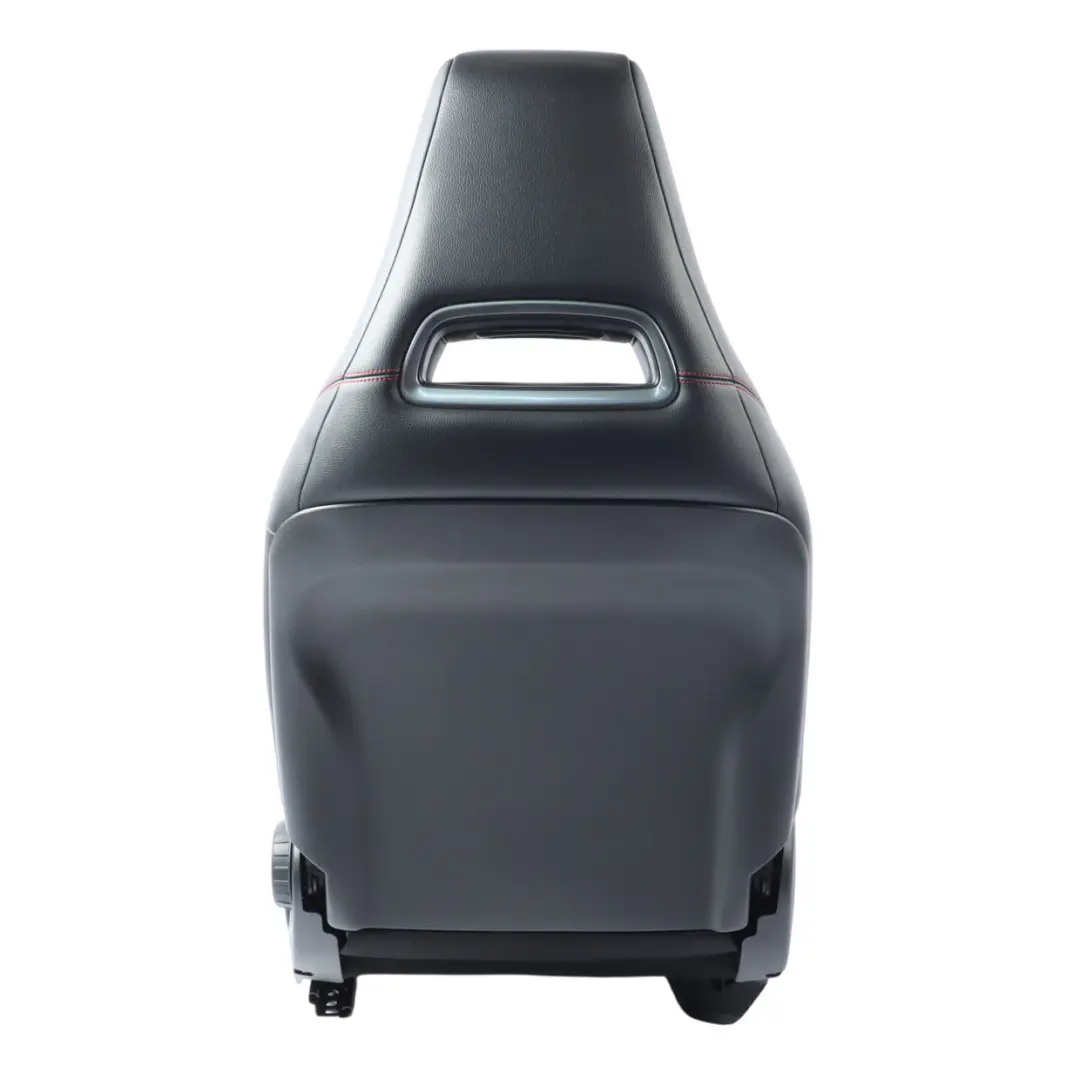  Front Seat Mercedes X117 W176 Heated Left N/S Microfiber Leather Black Red - SKU A1769109101-4 - Part number A1769109101