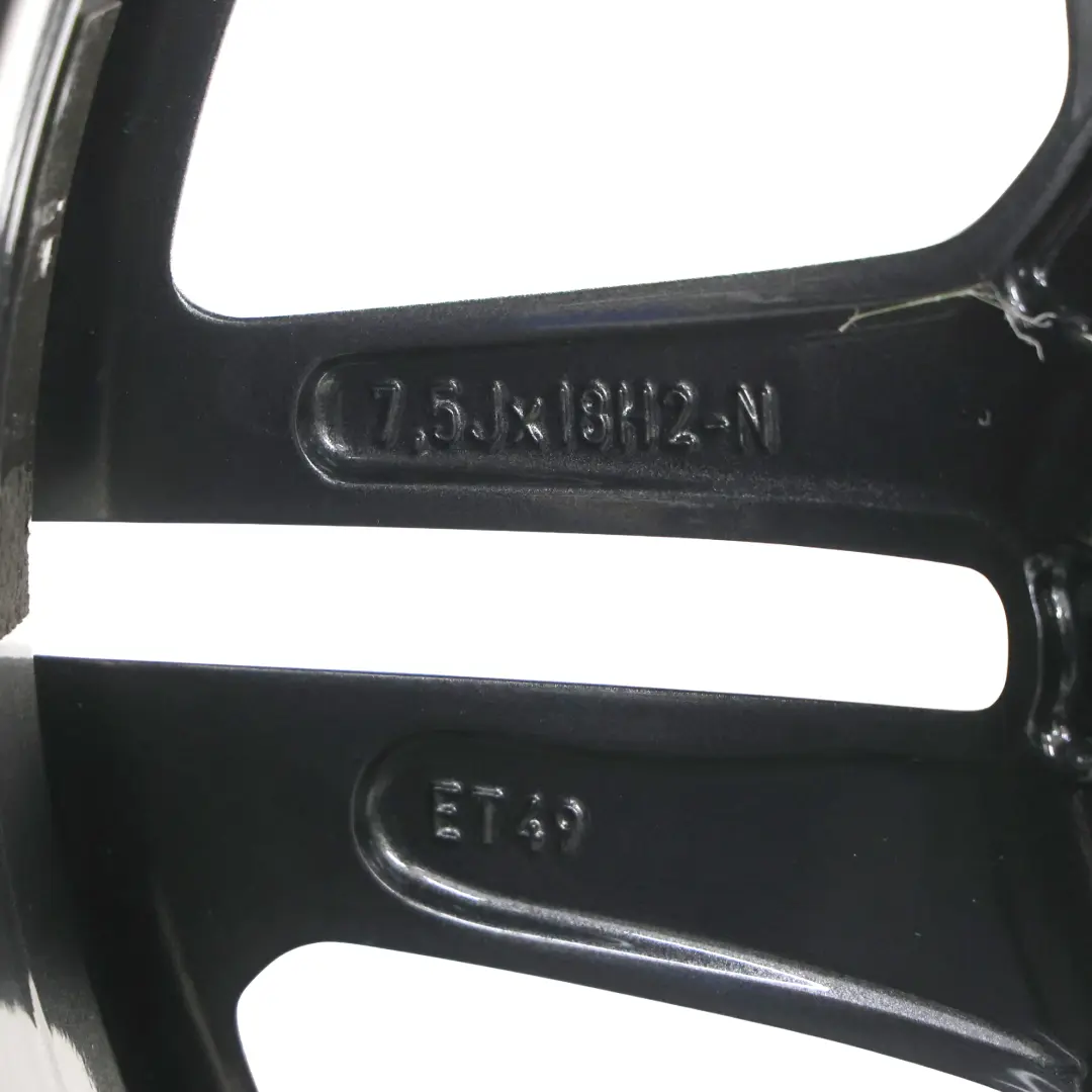 Alloy Wheel Rim 5 Double Spoke 18" 7,5J ET:49 to Mercedes W177 V177 AMG with Part number A1774011500 Mercedes W177 V177 AMG Alloy Wheel Rim 5 Double Spoke 18" 7,5J ET:49 - SKU A1774011500-5 - Part number A1774011500