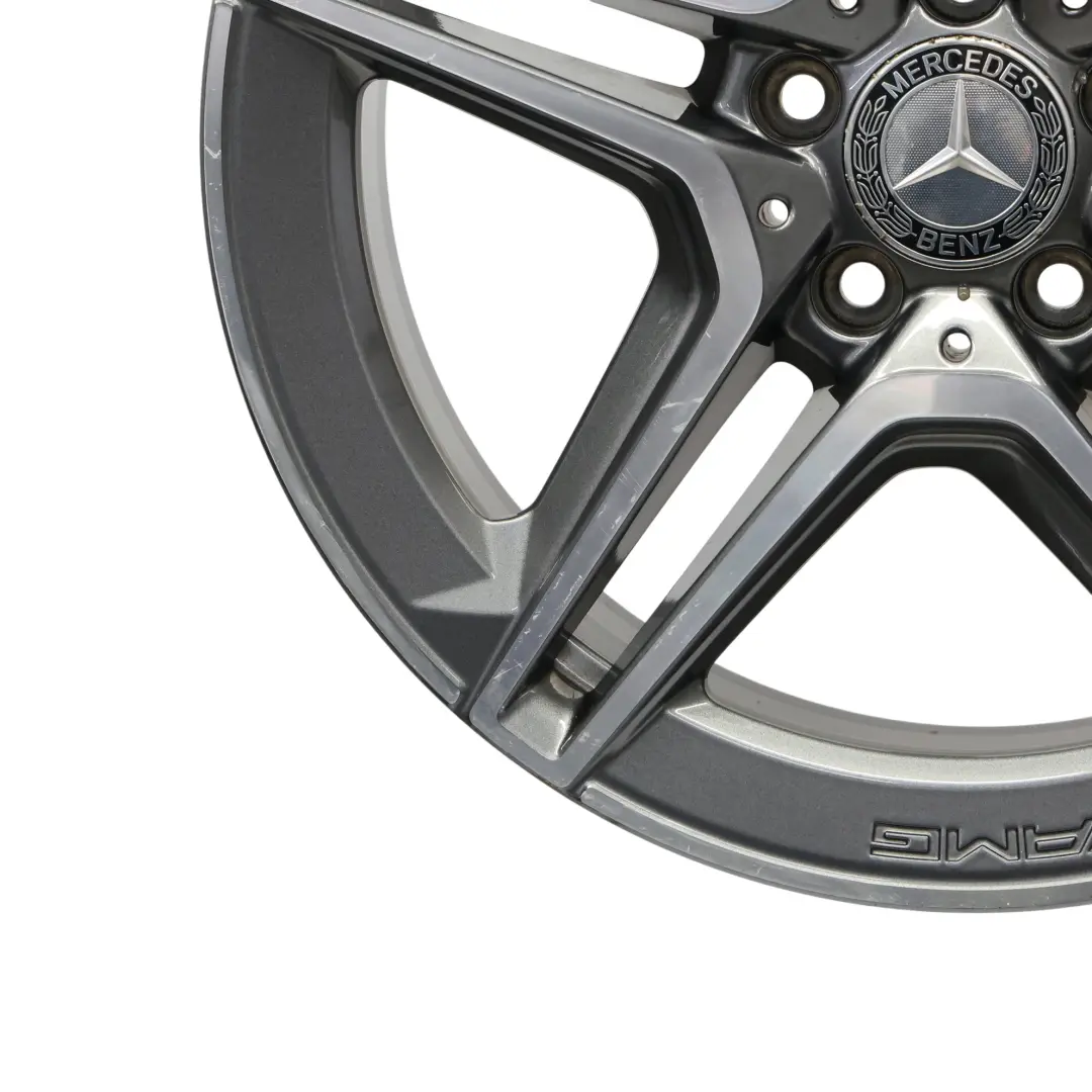 Alloy Wheel Rim 5 Double Spoke 18" 7,5J ET:49 to Mercedes W177 V177 AMG with Part number A1774011500 Mercedes W177 V177 AMG Alloy Wheel Rim 5 Double Spoke 18" 7,5J ET:49 - SKU A1774011500-5 - Part number A1774011500