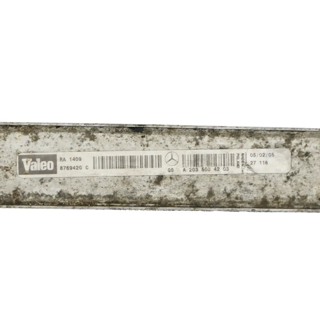 Mercedes SLK R171 W203 CLK W209 Chłodnica Radiator Silnika A2035002503 - SKU A2035004203-1 - Numer Części A2035004203