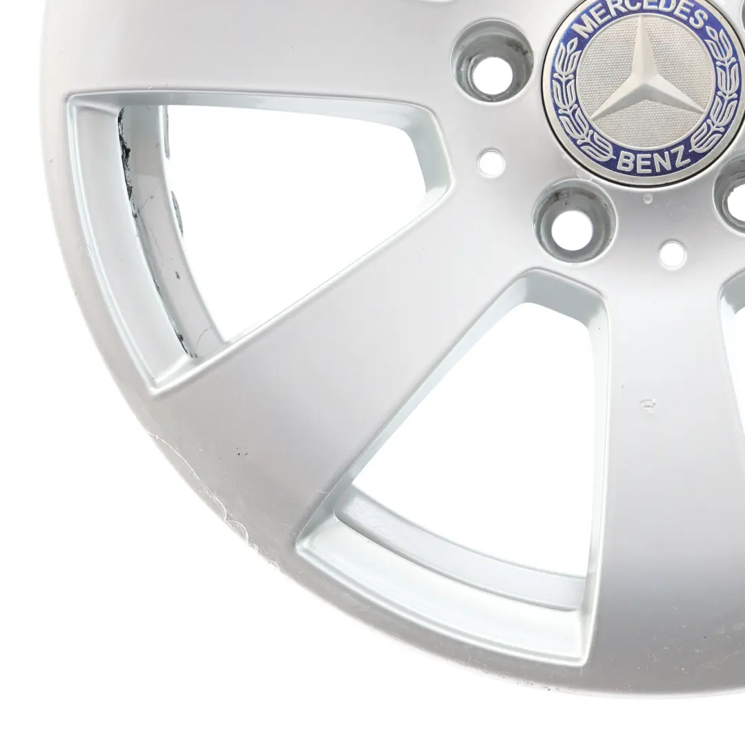 Mercedes W204 Argent 7 Trou Jante en alliage 16" ET:43 7J - SKU A2044011102-1 - Numéro de pièce A2044011102
