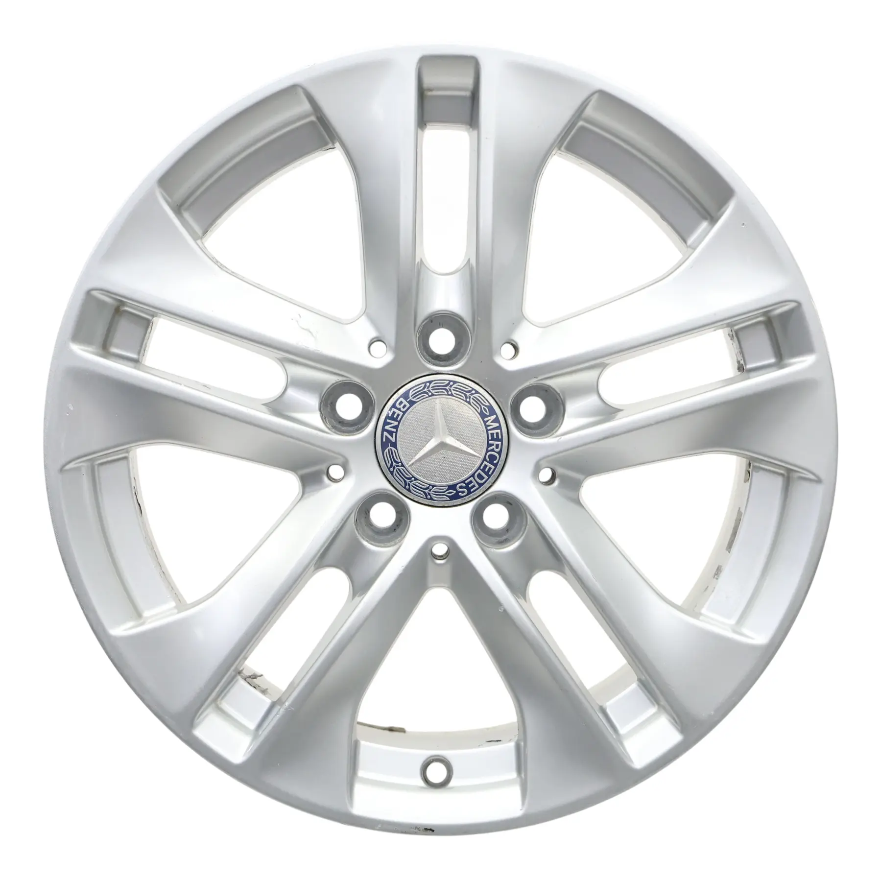 Mercedes W204 Alloy Wheel Rim 16" ET:43 7J 5 Double Spoke A2044017202