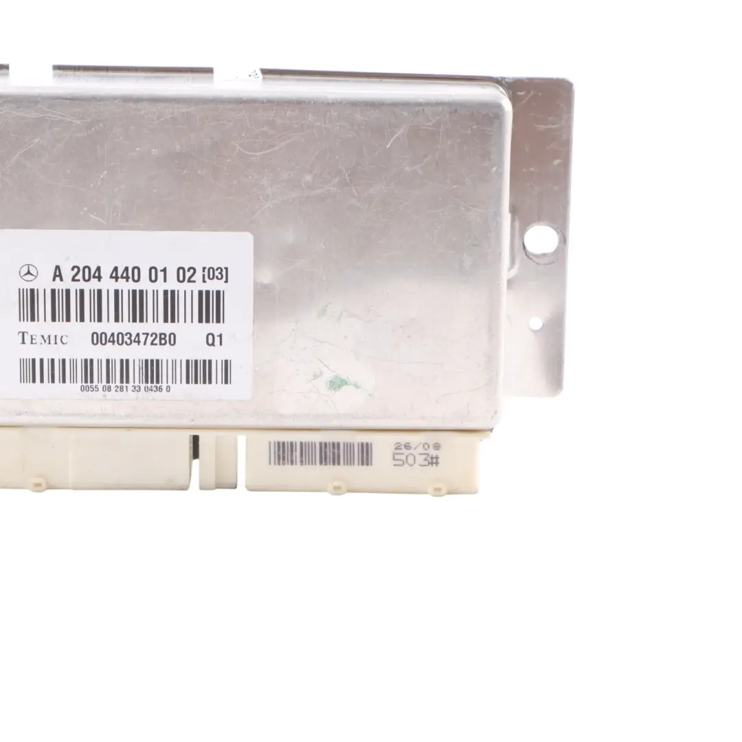 Airmatic Air Suspension Control Unit Module ECU to Mercedes W204 with Part number A2044400102 Mercedes W204 Airmatic Air Suspension Control Unit Module ECU - SKU A2044400102 - Part number A2044400102