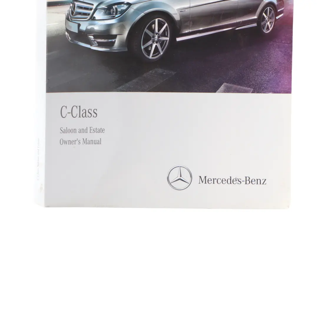 Mercedes W204 Owner's Handbook Instructions Booklet Pouch Case Wallet Set - SKU A2045843283 - Part number A2045843283
