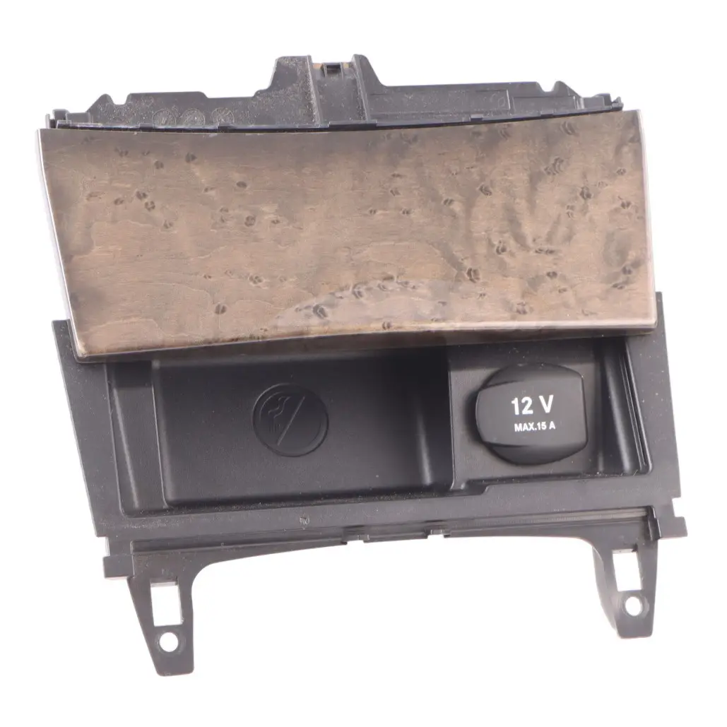 Front Centre Console Ashtray Ash Tray Cover Wood to Mercedes W204 W212 with Part number A2046801350 Mercedes W204 W212 Front Centre Console Ashtray Ash Tray Cover Wood - SKU A2046801350-5 - Part number A2046801350