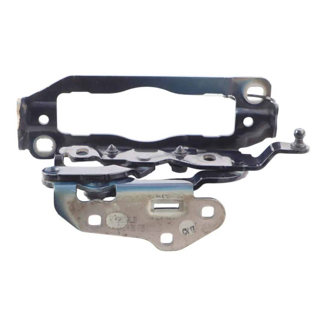 Hinge Support Left N/S Bonnet Front Cavansite Blue Metallic - 890 to Mercedes W204 with Part number A2048800728 Mercedes W204 Hinge Support Left N/S Bonnet Front Cavansite Blue Metallic - 890 - SKU A2048800728-CVB - Part number A2048800728