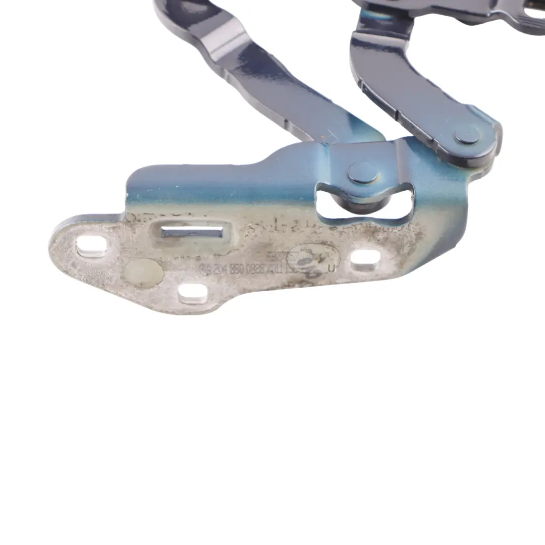 Hood Bonnet Hinge Right O/S Cavansite Blue Metallic - 890 to Mercedes W204 with Part number A2048800828 Mercedes W204 Hood Bonnet Hinge Right O/S Cavansite Blue Metallic - 890 - SKU A2048800828-CVB - Part number A2048800828