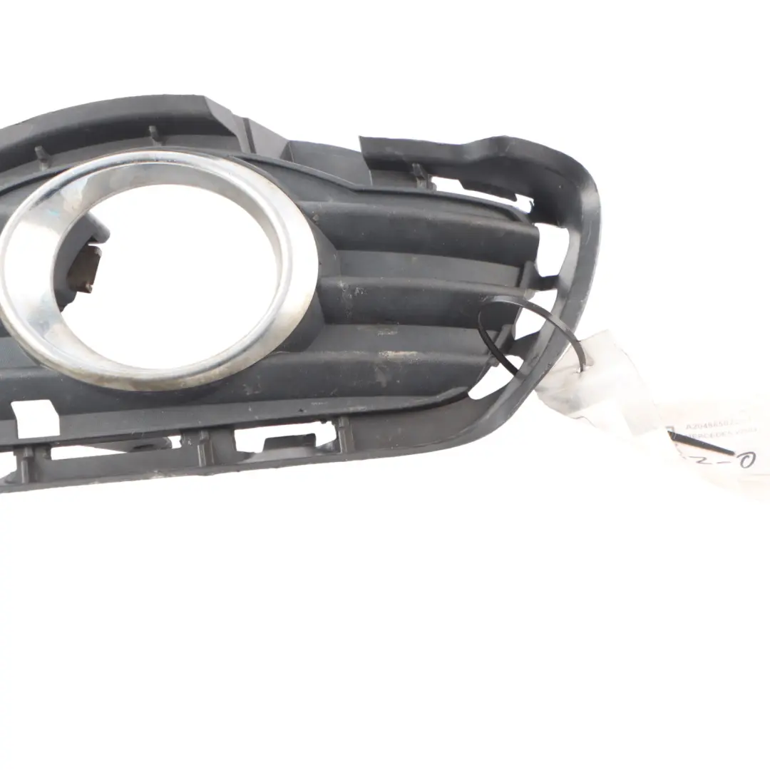 Front Bumper Right O/S Fog Light Lamp Cover Grille to Mercedes W204 with Part number A2048850223 Mercedes W204 Front Bumper Right O/S Fog Light Lamp Cover Grille - SKU A2048850223-1 - Part number A2048850223