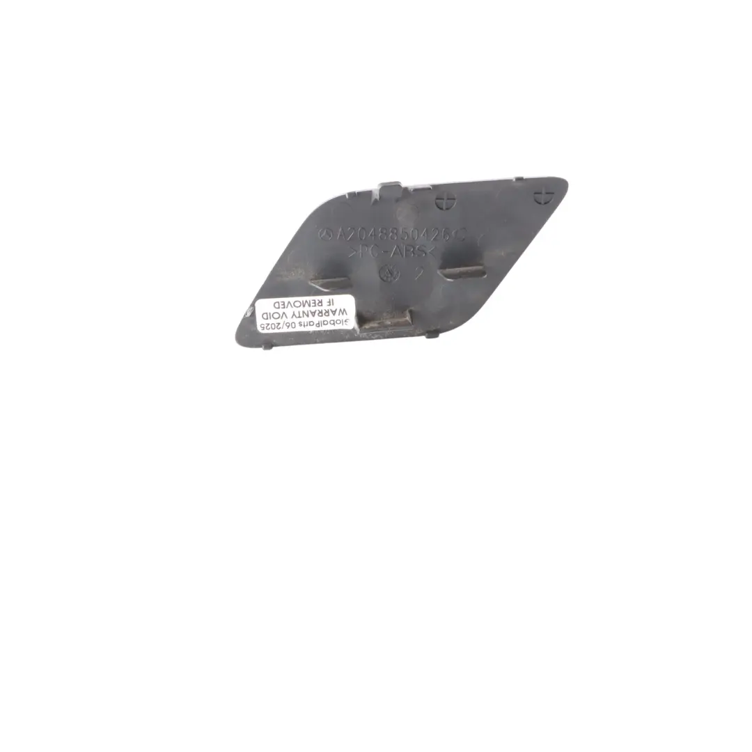 Mercedes W204 Front Bumper Tow Eye Palladium Silver Metallic 792 - SKU A2048850426-PAL - Part number A2048850426