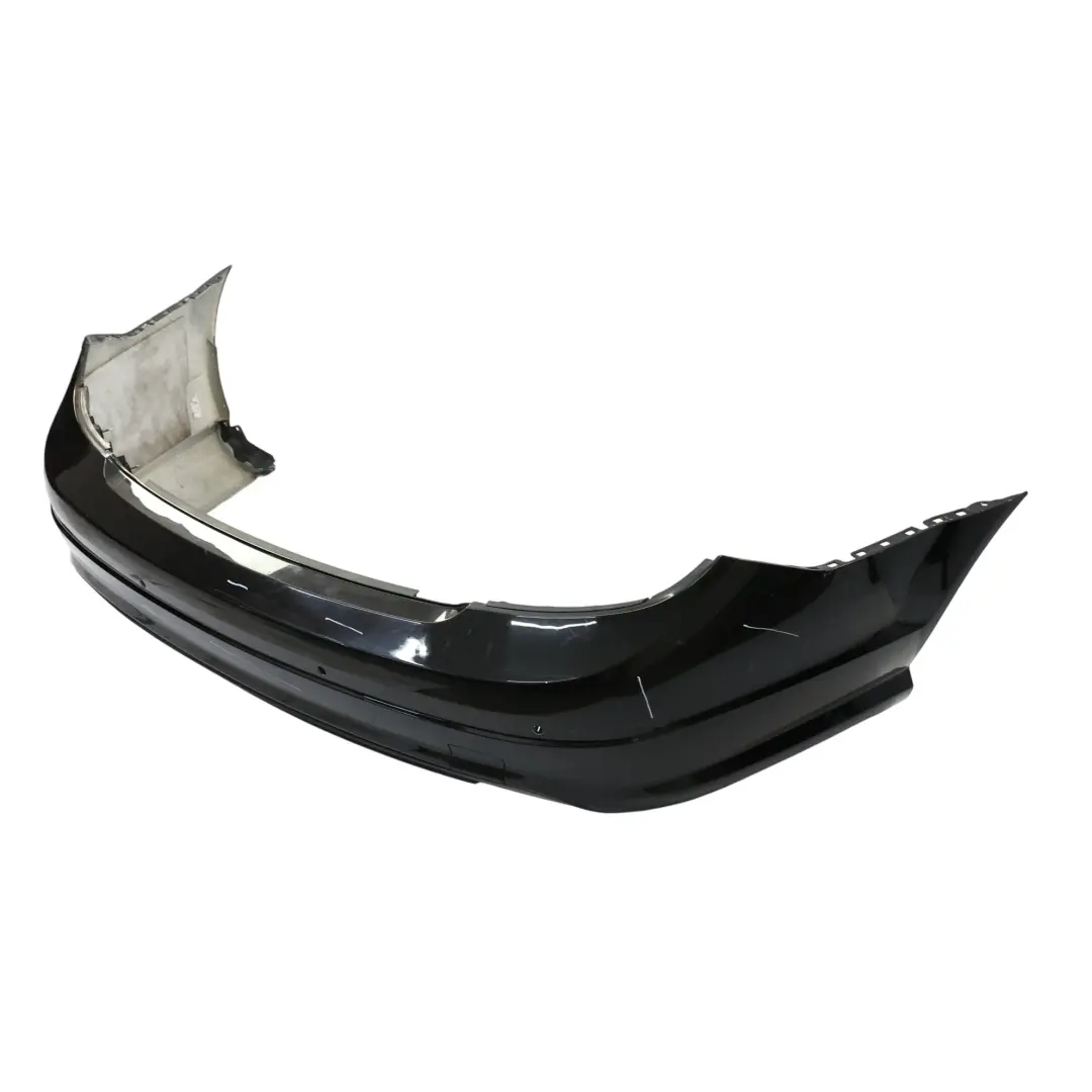 Bumper Trim Panel AMG Obsidian Black Metallic - 197 to Mercedes W204 Rear with Part number A2048853025 Mercedes W204 Rear Bumper Trim Panel AMG Obsidian Black Metallic - 197 - SKU A2048853025-OB - Part number A2048853025