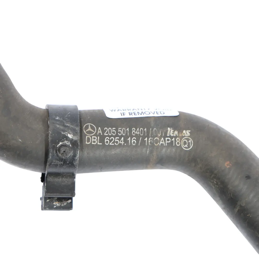 Mercedes W205 Tuyau Liquide Refroidissement - SKU A2055018401 - Numéro de pièce A2055018401