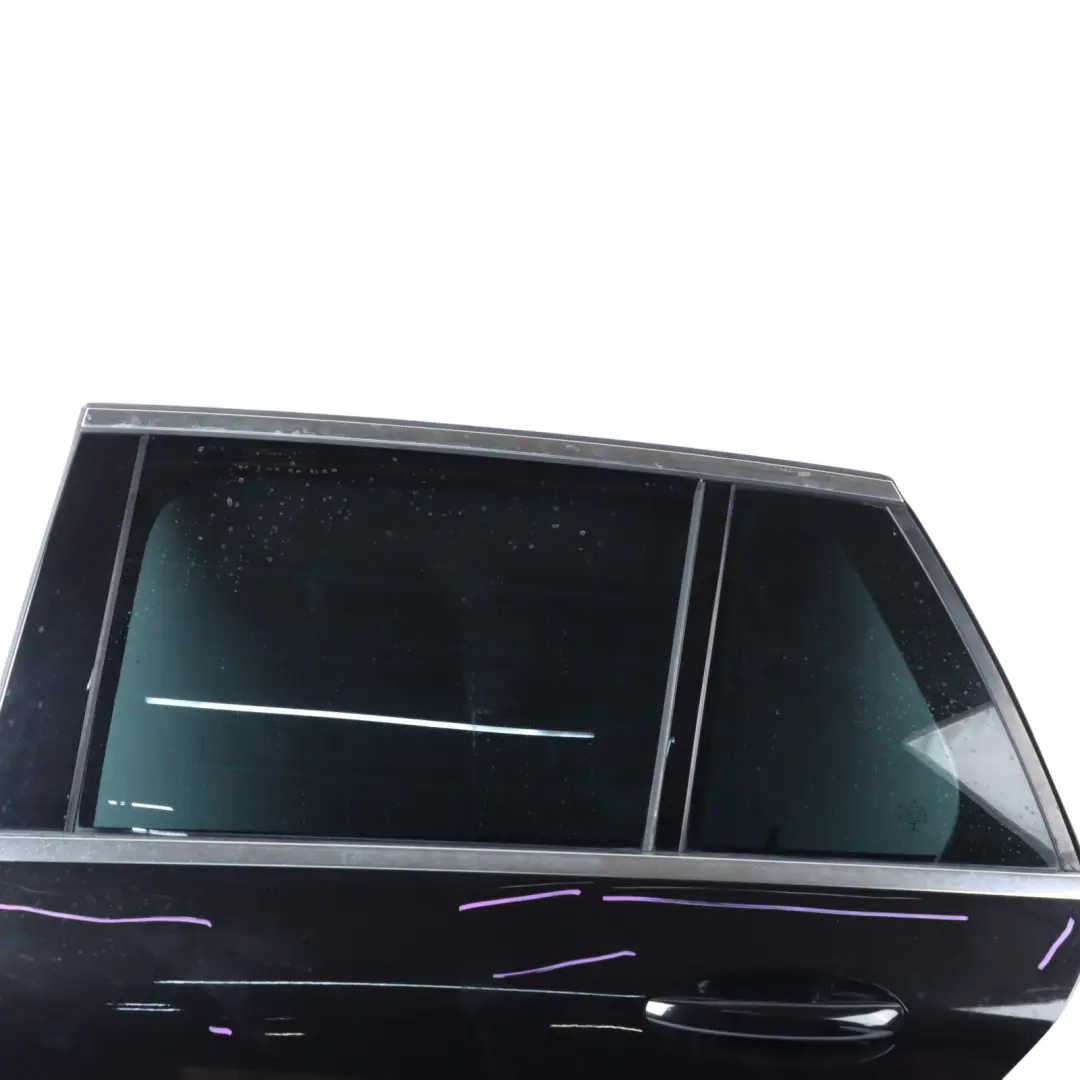 Door Rear Left N/S Obsidian Black Metallic - 197 to Mercedes S205 with Part number A2057300305 Mercedes S205 Door Rear Left N/S Obsidian Black Metallic - 197 - SKU A2057300305-OB - Part number A2057300305