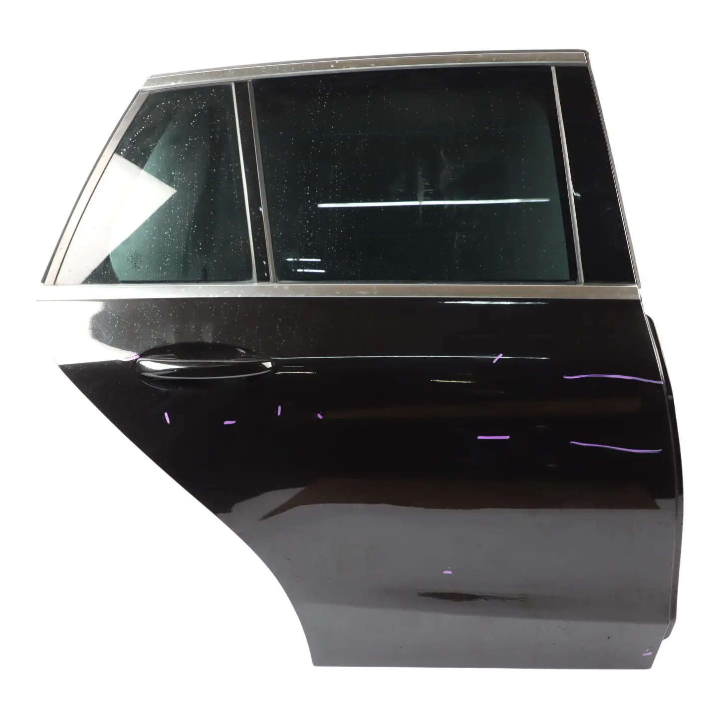 Mercedes S205 Door Rear Right O/S Obsidian Black Metallic - 197