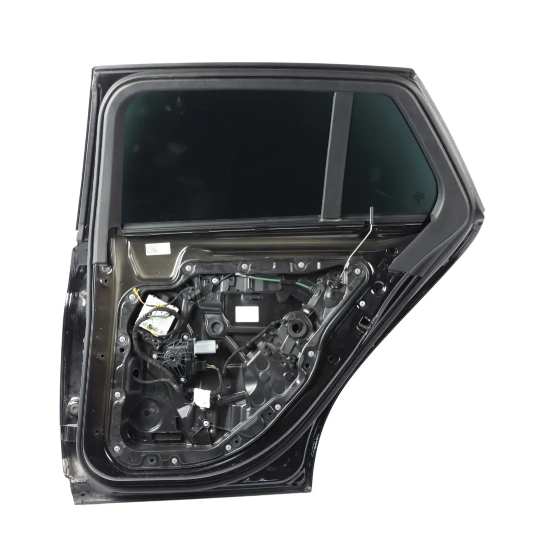 Door Rear Right O/S Obsidian Black Metallic - 197 to Mercedes S205 with Part number A2057300405 Mercedes S205 Door Rear Right O/S Obsidian Black Metallic - 197 - SKU A2057300405-OB - Part number A2057300405