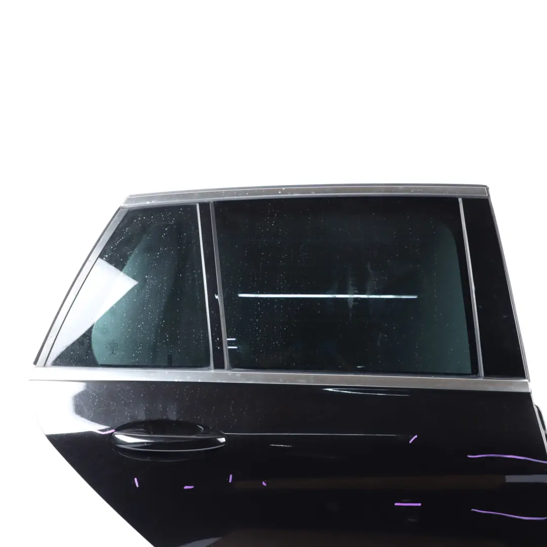 Mercedes S205 Door Rear Right O/S Obsidian Black Metallic - 197 - SKU A2057300405-OB - Part number A2057300405