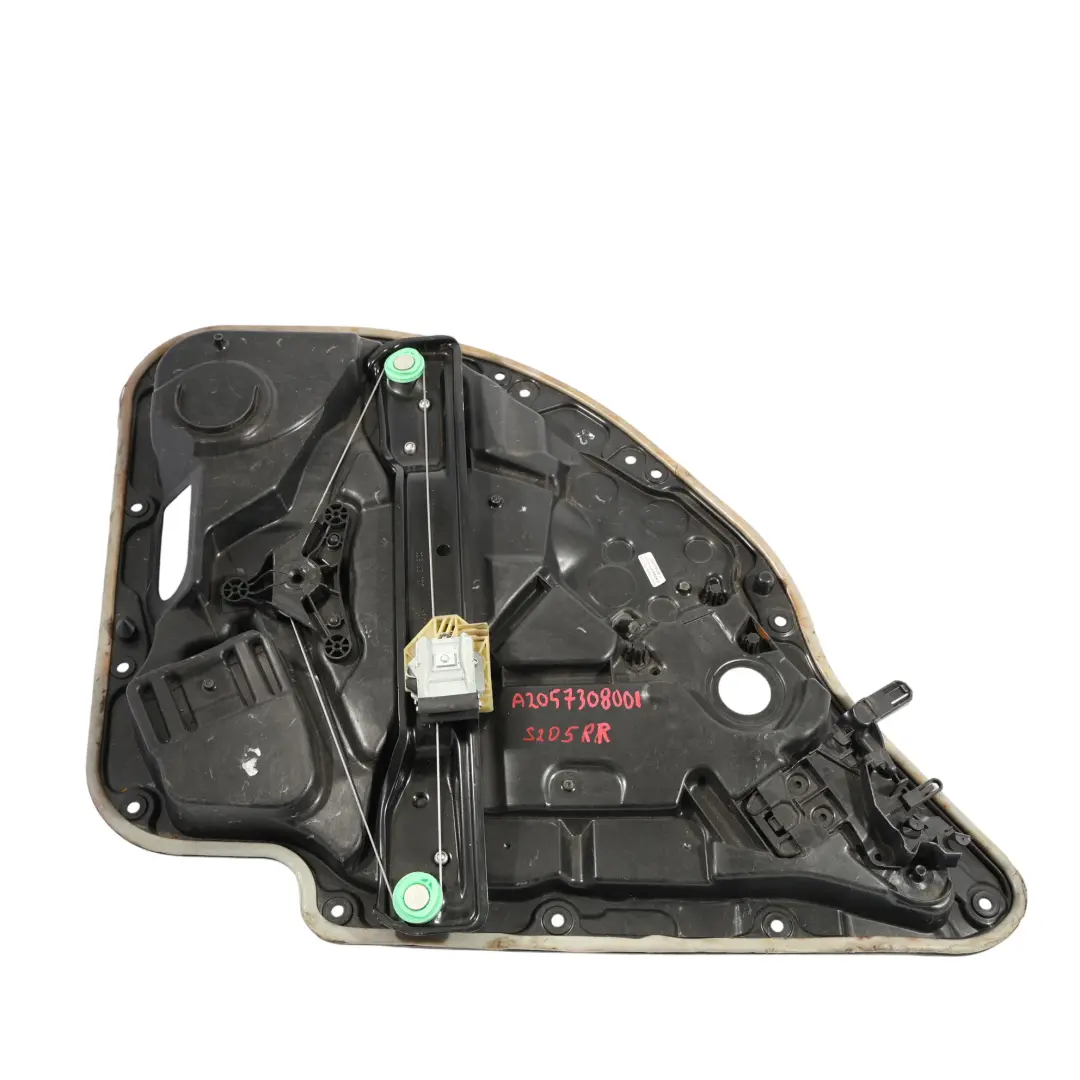 Elevalunas Trasero Panel Derecho para Mercedes W205 con número de pieza A2057308001 Mercedes W205 Elevalunas Trasero Panel Derecho - SKU A2057308001 - Número de pieza A2057308001