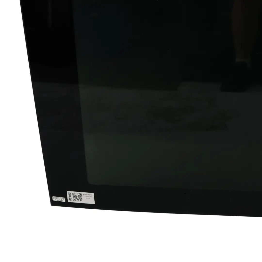 Panoramic Sunroof Sliding Roof Middle Window Glass Panel AS3 to Mercedes X253 with Part number A2057800000 Mercedes X253 Panoramic Sunroof Sliding Roof Middle Window Glass Panel AS3 - SKU A2057800000 - Part number A2057800000
