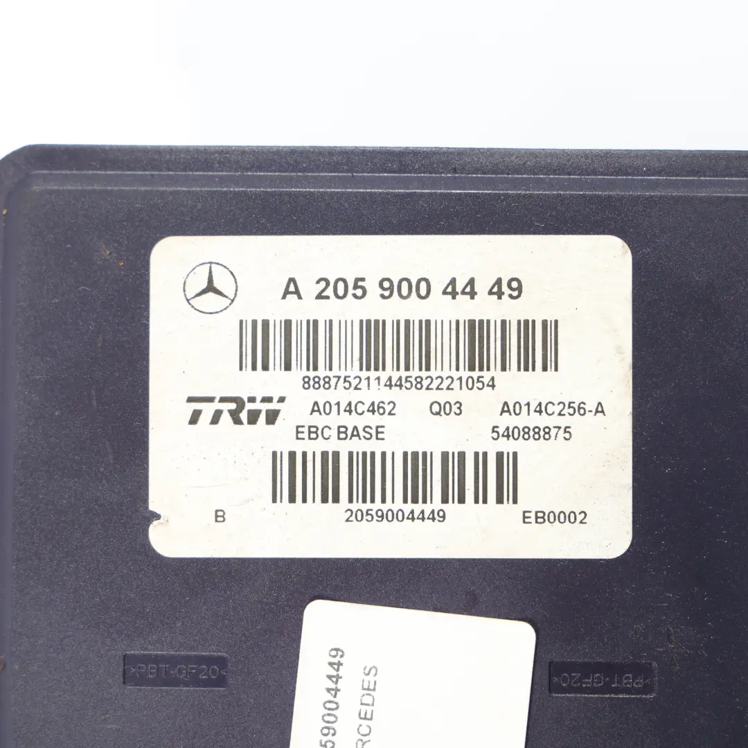 ABS Pump Mercedes W205 GLC X253 Hydraulic Braking Control Unit to with Part number A2059004449 ABS Pump Mercedes W205 GLC X253 Hydraulic Braking Control Unit - SKU A2059004449 - Part number A2059004449