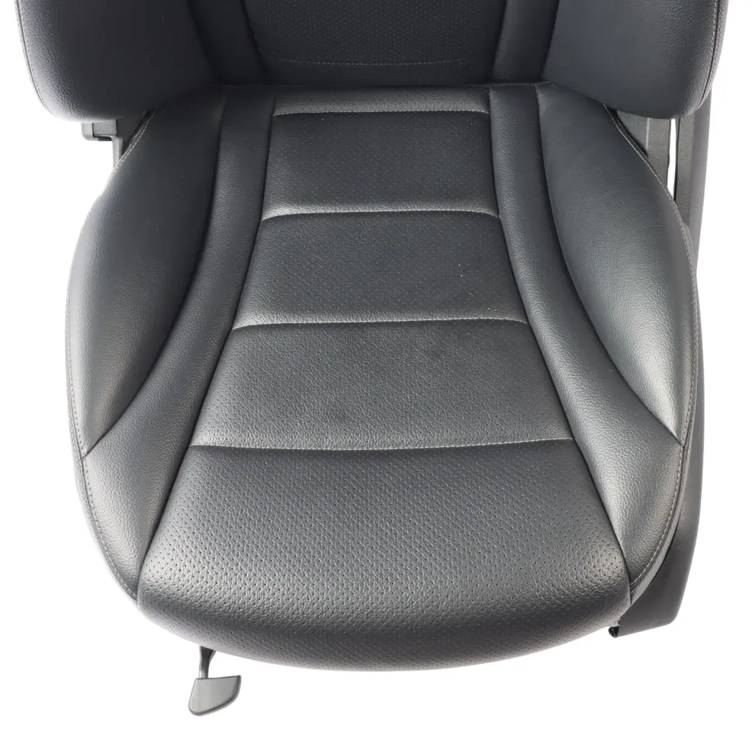 Mercedes W205 Front Seat Left N/S Heated Interior Imitation Leather Black - SKU A2059101147-3 - Part number A2059101147