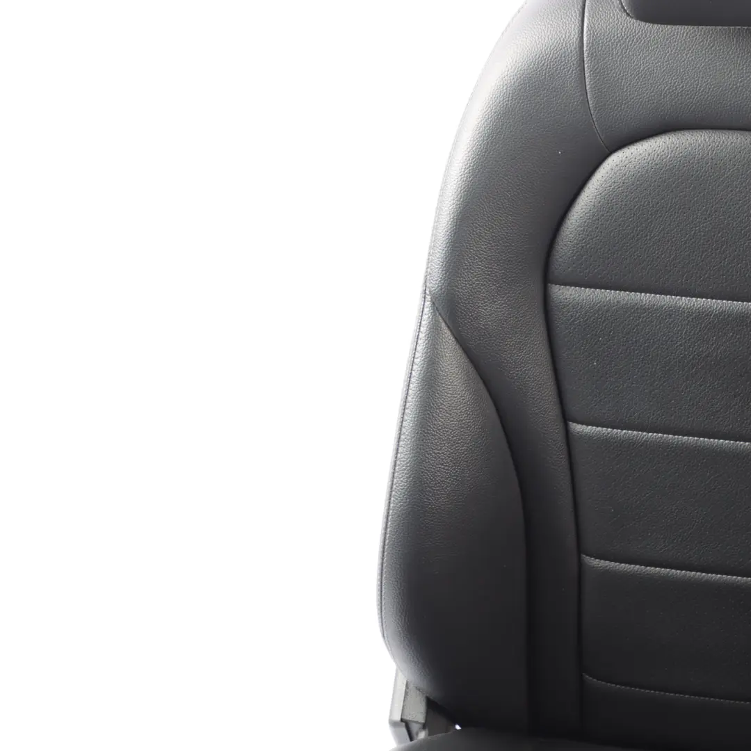 Mercedes W205 Front Seat Left N/S Heated Interior Imitation Leather Black - SKU A2059101147-3 - Part number A2059101147