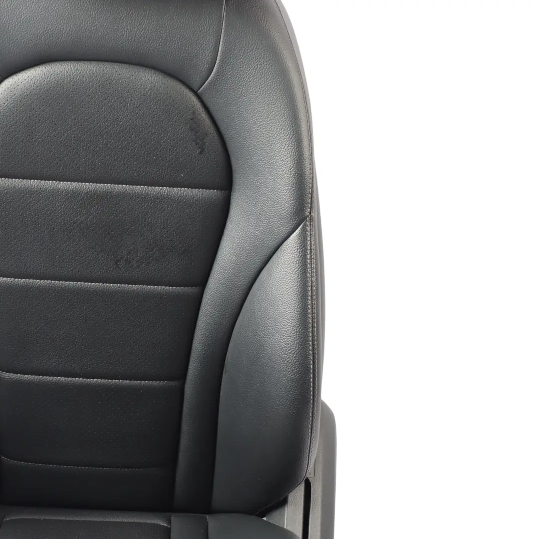 Mercedes W205 Front Seat Left N/S Heated Interior Imitation Leather Black - SKU A2059101147-3 - Part number A2059101147