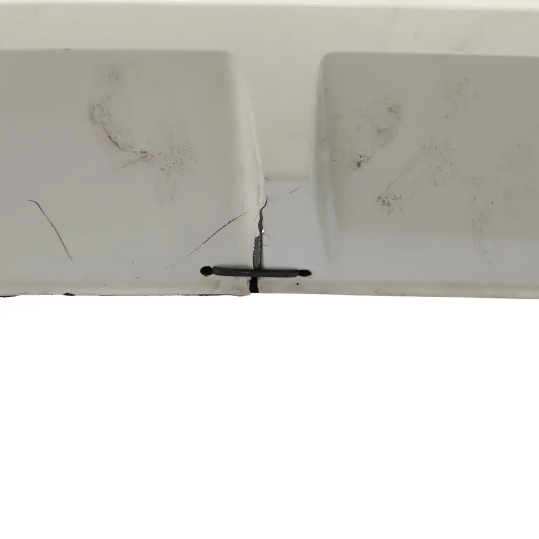 W207 Rear Bumper Trim Panel Covering Calcite White - 650 to Mercedes with Part number A2078801247 Mercedes W207 Rear Bumper Trim Panel Covering Calcite White - 650 - SKU A2078801247-CW - Part number A2078801247