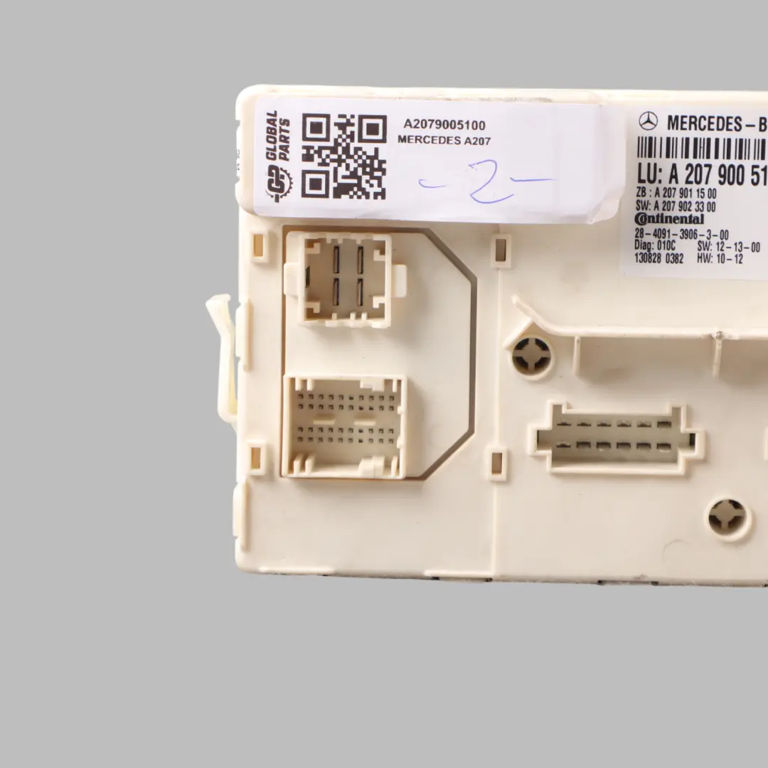 Mercedes A207 Convertible Roof Top Control Unit Module ECU - SKU A2079005100 - Part number A2079005100